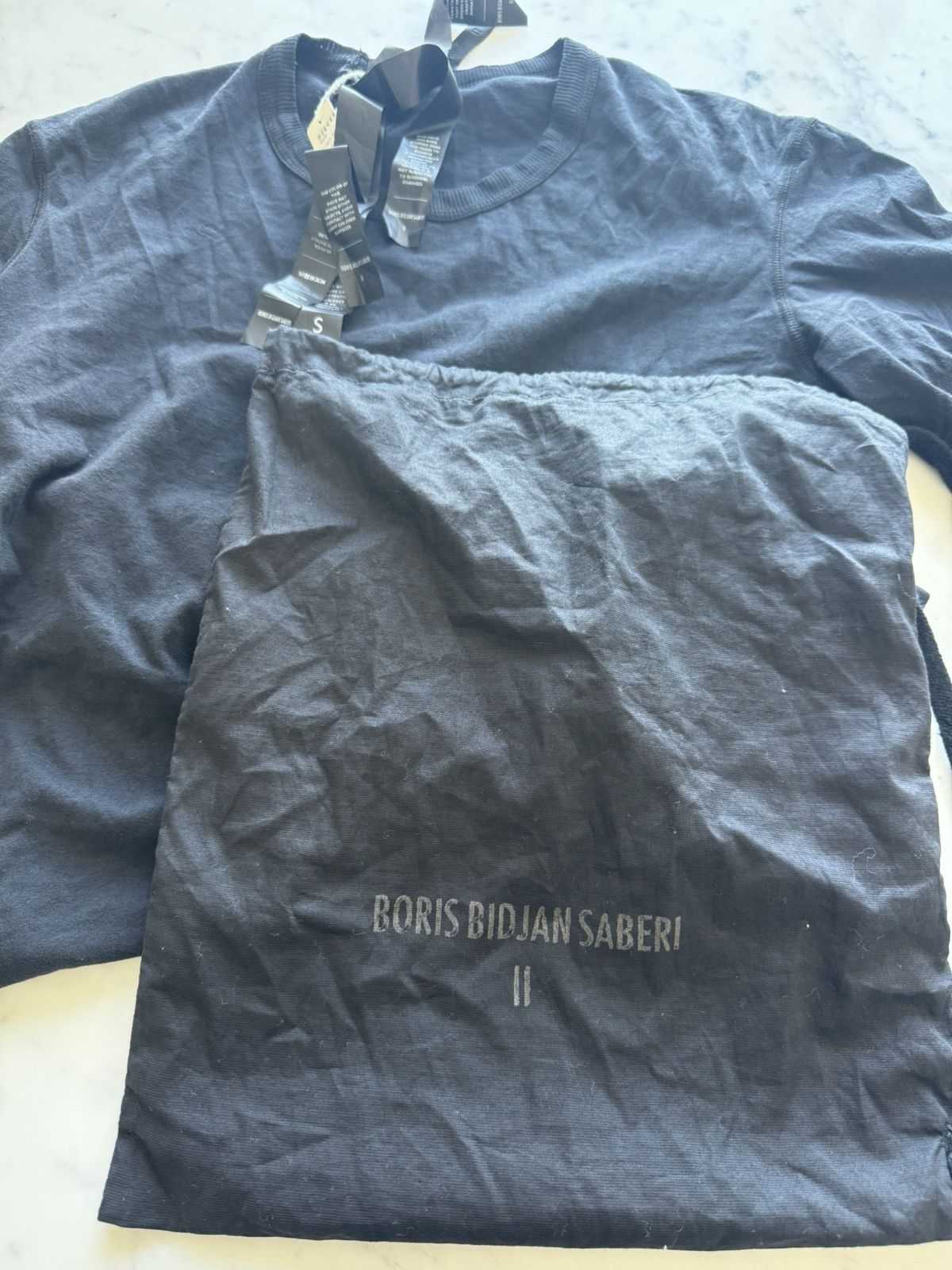 Boris Bidjan Saberi BORIS BIDJAN SABERI TS1 RF Regular Fit F035 T-shirt Size US S / EU 44-46 / 1 - 7 Thumbnail