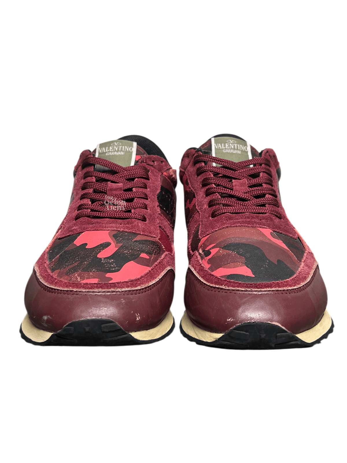 Valentino Valentino Rockrunner Sneaker 'Red Camo' Pre-Owned Size US 11 / EU 44 - 3 Thumbnail