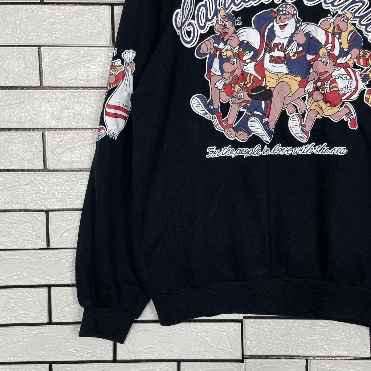 Japanese Brand Captain Santa Big Print Black Sweatshirt Size US M / EU 48-50 / 2 - 3 Thumbnail