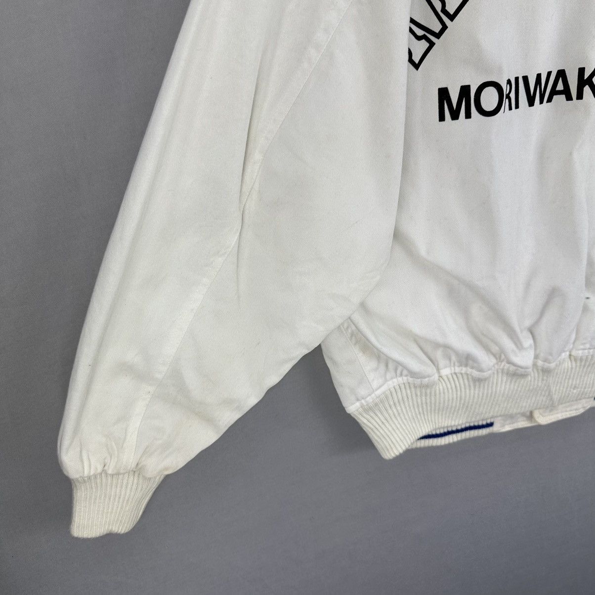 Vintage Vintage 90's Moriwaki Racing Japan Varsity Jacket Size US M / EU 48-50 / 2 - 6 Thumbnail