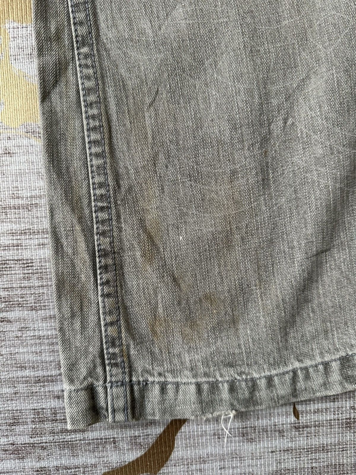 Japanese Brand FLARE London Denim Distressed Denim Size US 34 / EU 50 - 8 Thumbnail