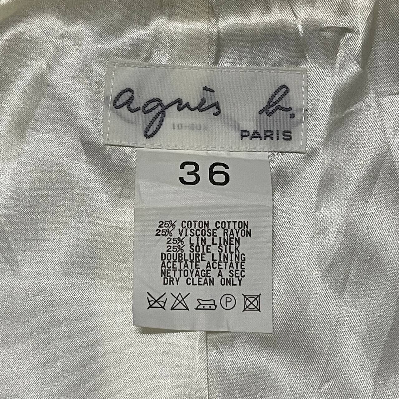agnes b. Vintage Agnes B. Zipper Jacket Size S / US 4 / IT 40 - 6 Thumbnail