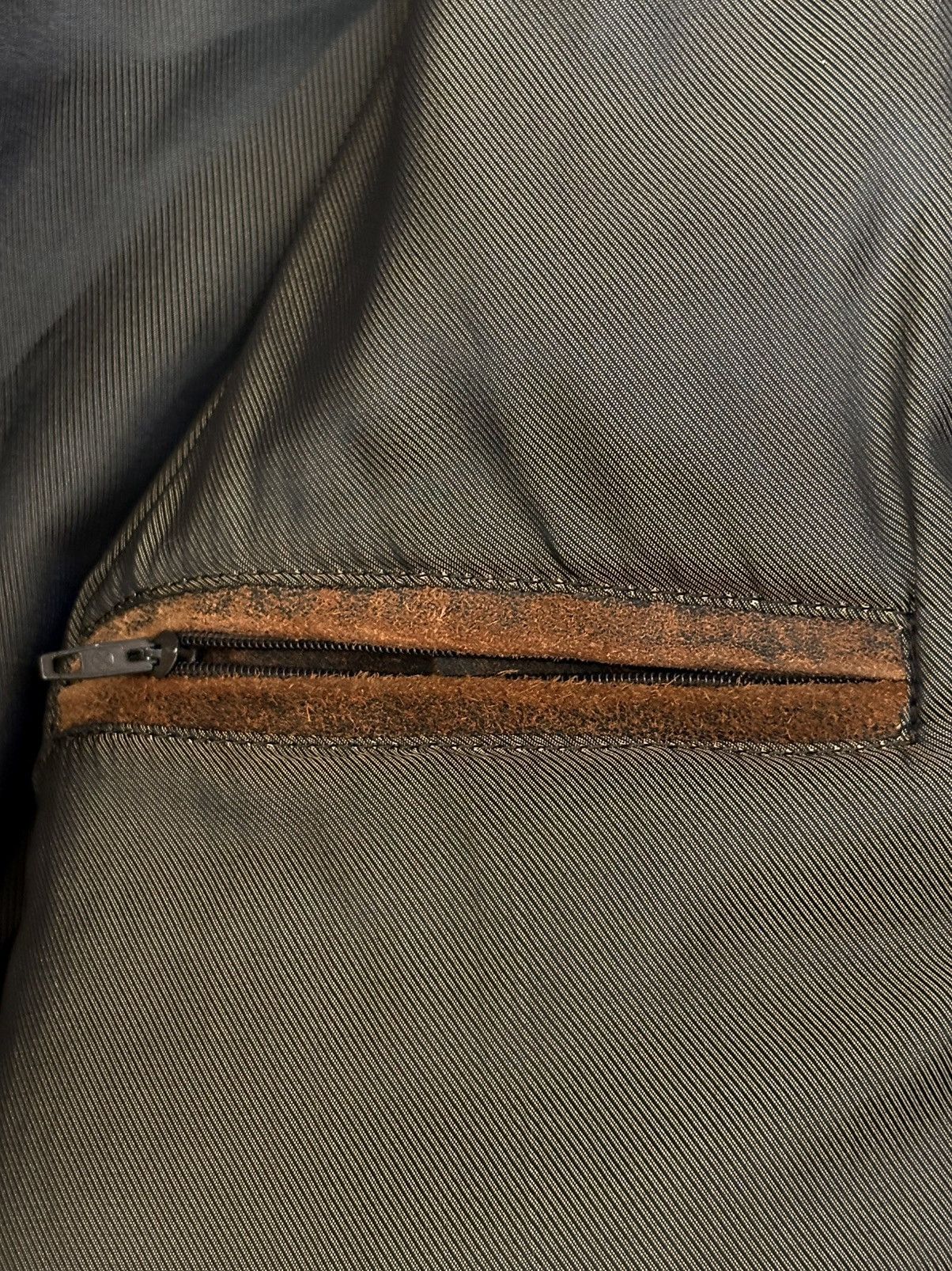 Genuine Leather Collezione Distressed Suede Leather Jacket Size US M / EU 48-50 / 2 - 18 Thumbnail