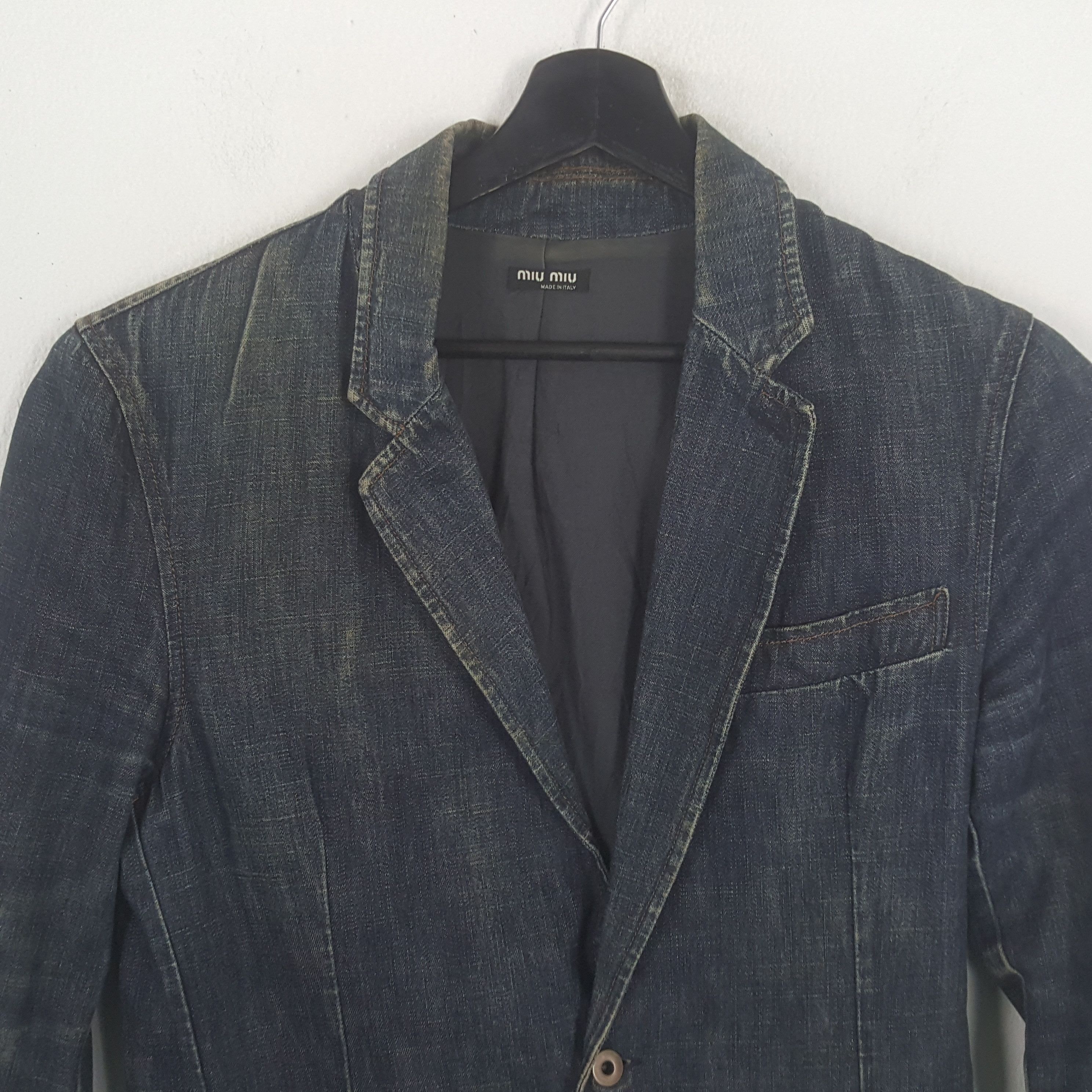 Miu Miu MIU MIU Italian Fashion Casual Style Jacket Size XS / US 0-2 / IT 36-38 - 3 Thumbnail