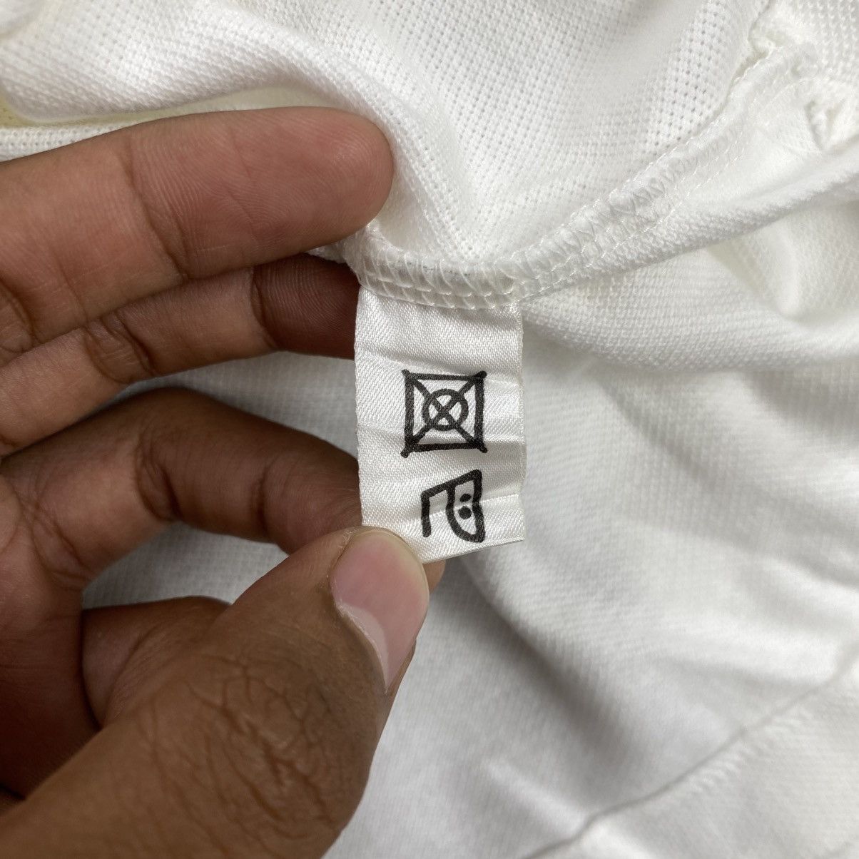Burberry Vintage Burberrys London Nova Check White Long Polo Shirt Size US M / EU 48-50 / 2 - 9 Thumbnail