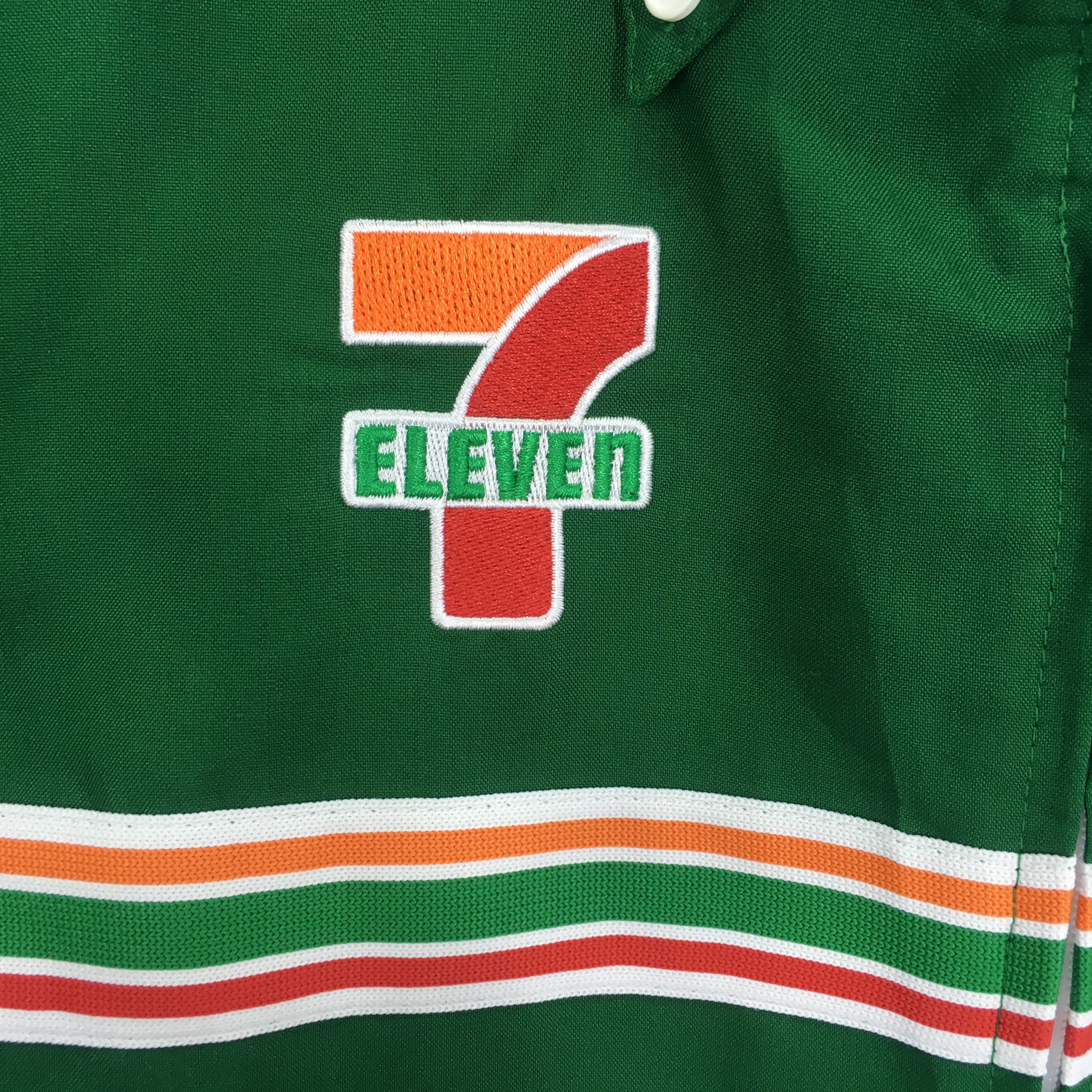 Japanese Brand Vintage 7-Eleven Convenience Store Worker Shirt Zipper Size US M / EU 48-50 / 2 - 4 Thumbnail