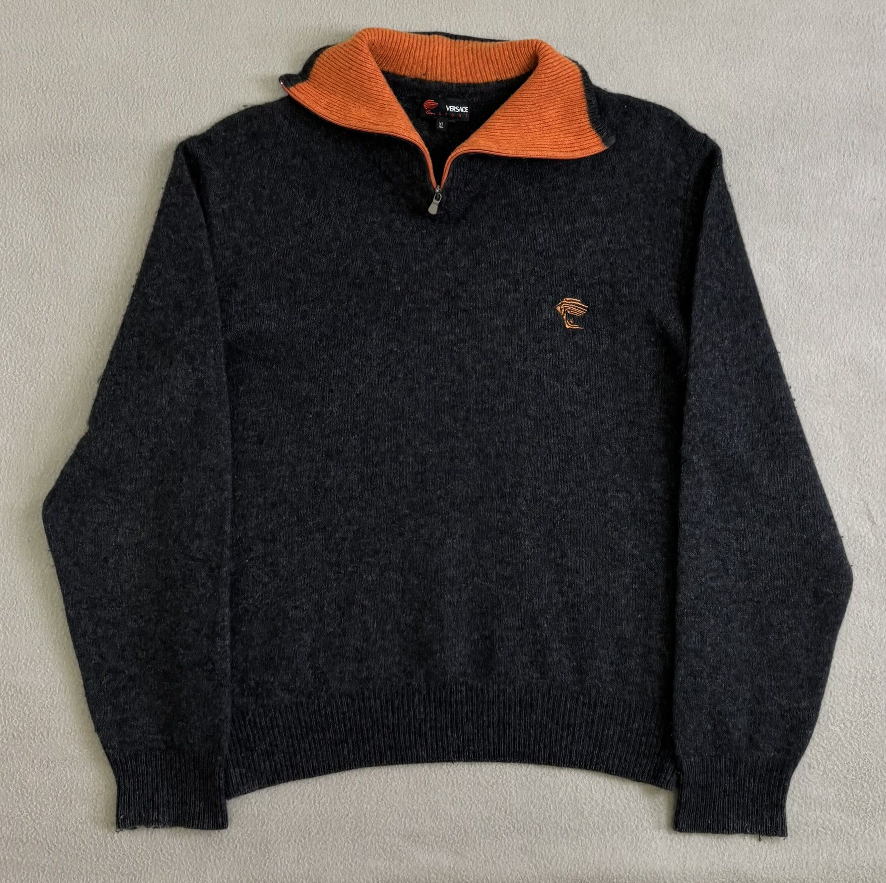 Versace × Versace Jeans Couture Versace Sport 1/4 zip sweater fit small Size US S / EU 44-46 / 1 - 5 Thumbnail
