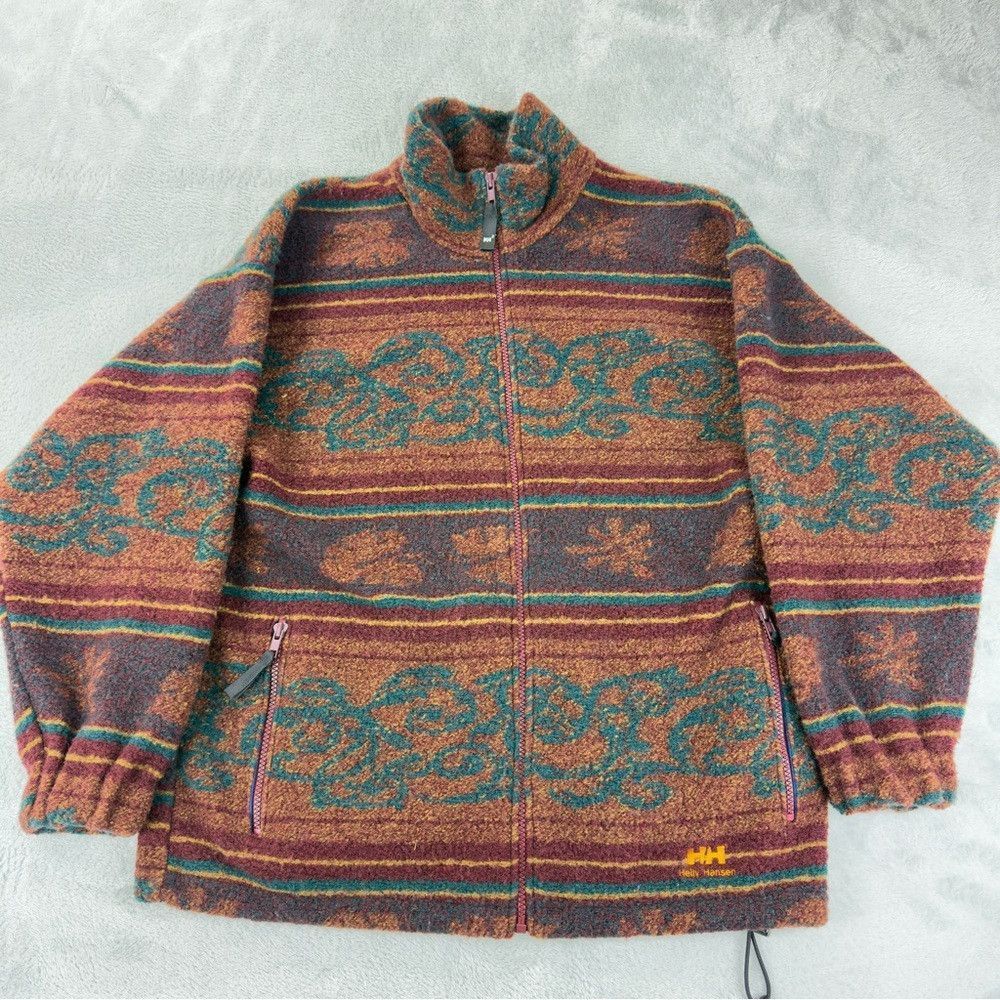 Helly Hansen Vintage Helly Hansen Men's Size Small Aztec Thick Deep Pile Size US S / EU 44-46 / 1 - 5 Thumbnail
