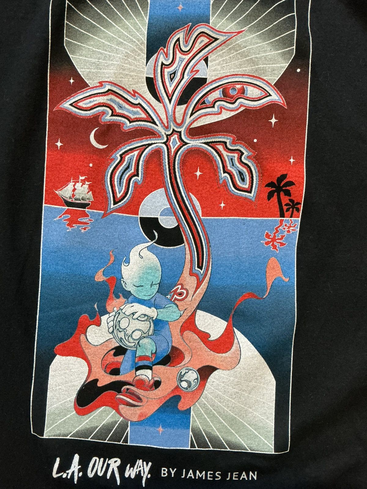 NBA Los Angeles Clippers X James Jean Art LA Our Way T-Shirt Size US XL / EU 56 / 4 - 1 Thumbnail