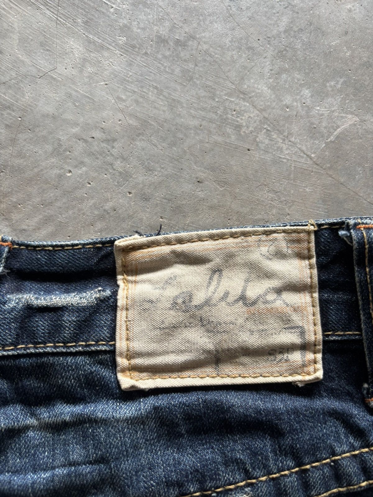 If Six Was Nine LOLITA distressed japanese washed whiskered punk grunge Size US 31 - 16 Thumbnail