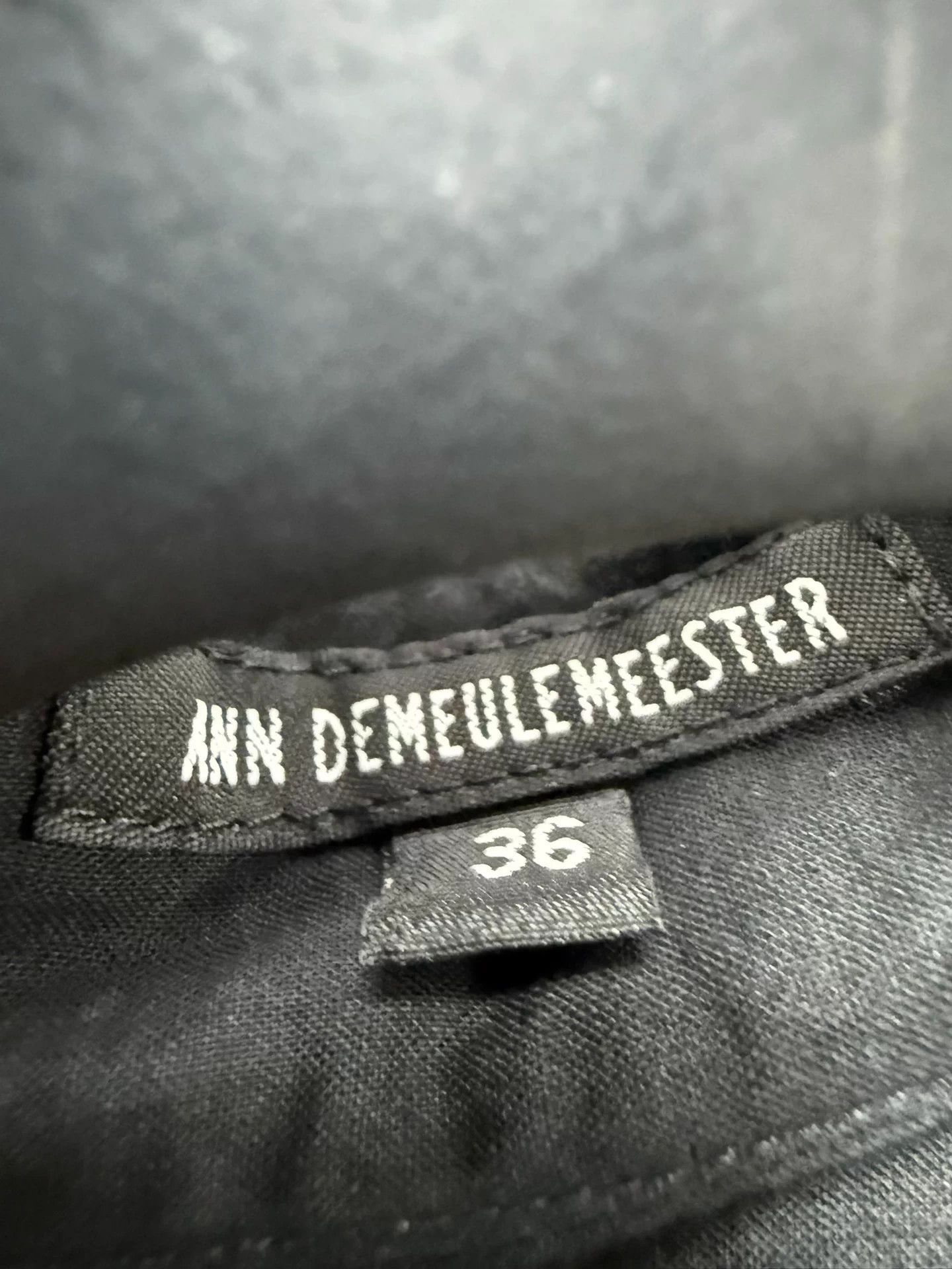 Ann Demeulemeester Ann Demeulemeester Ribbon Shirt Size 36 Classic Minimalist Size XS / US 0-2 / IT 36-38 - 4 Thumbnail