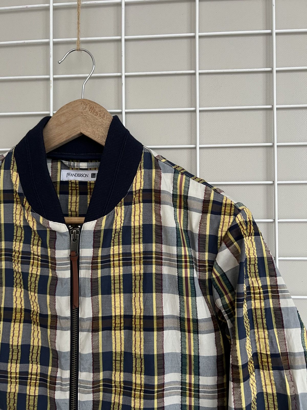 JW Anderson × Uniqlo J.W. Anderson x Uniqlo Plaid Bomber Jacket Mens Size M Size US M / EU 48-50 / 2 - 6 Thumbnail