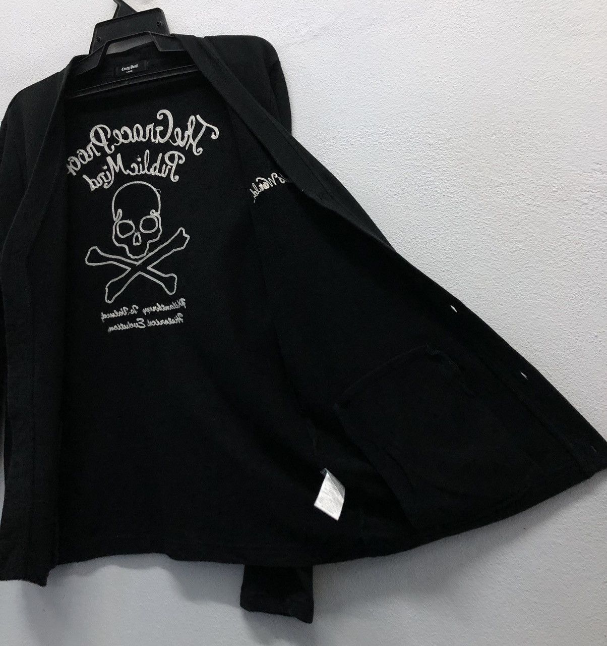 Vintage Crazy Devil The Grace Proof Public Mind Cardigan