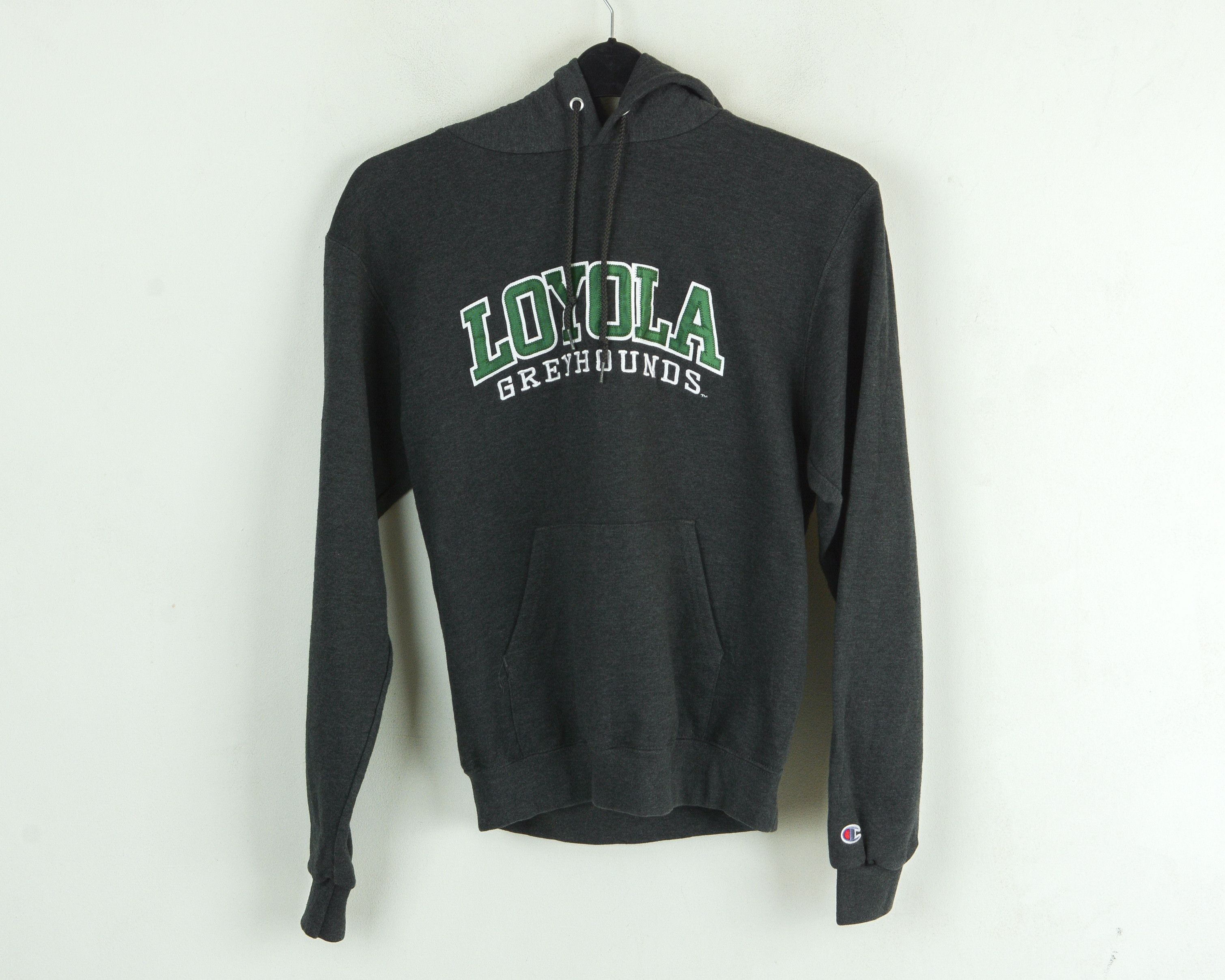 Champion × Vintage LOYOLA GREYHOUNDS University Sweatshirt S Hoodie Jumper Size US S / EU 44-46 / 1 - 2 Thumbnail