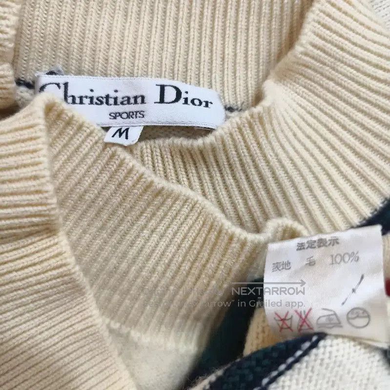 Dior Dior Winter Cream Wool Women's Sweater . Size M / US 6-8 / IT 42-44 - 7 Thumbnail