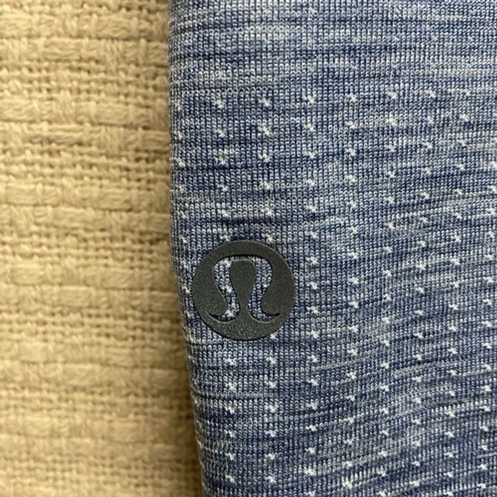 Lululemon Lululemon Short Sleeve Athletic Golf Polo Shirt Men 2XL Blue Size US XXL / EU 58 / 5 - 2 Thumbnail