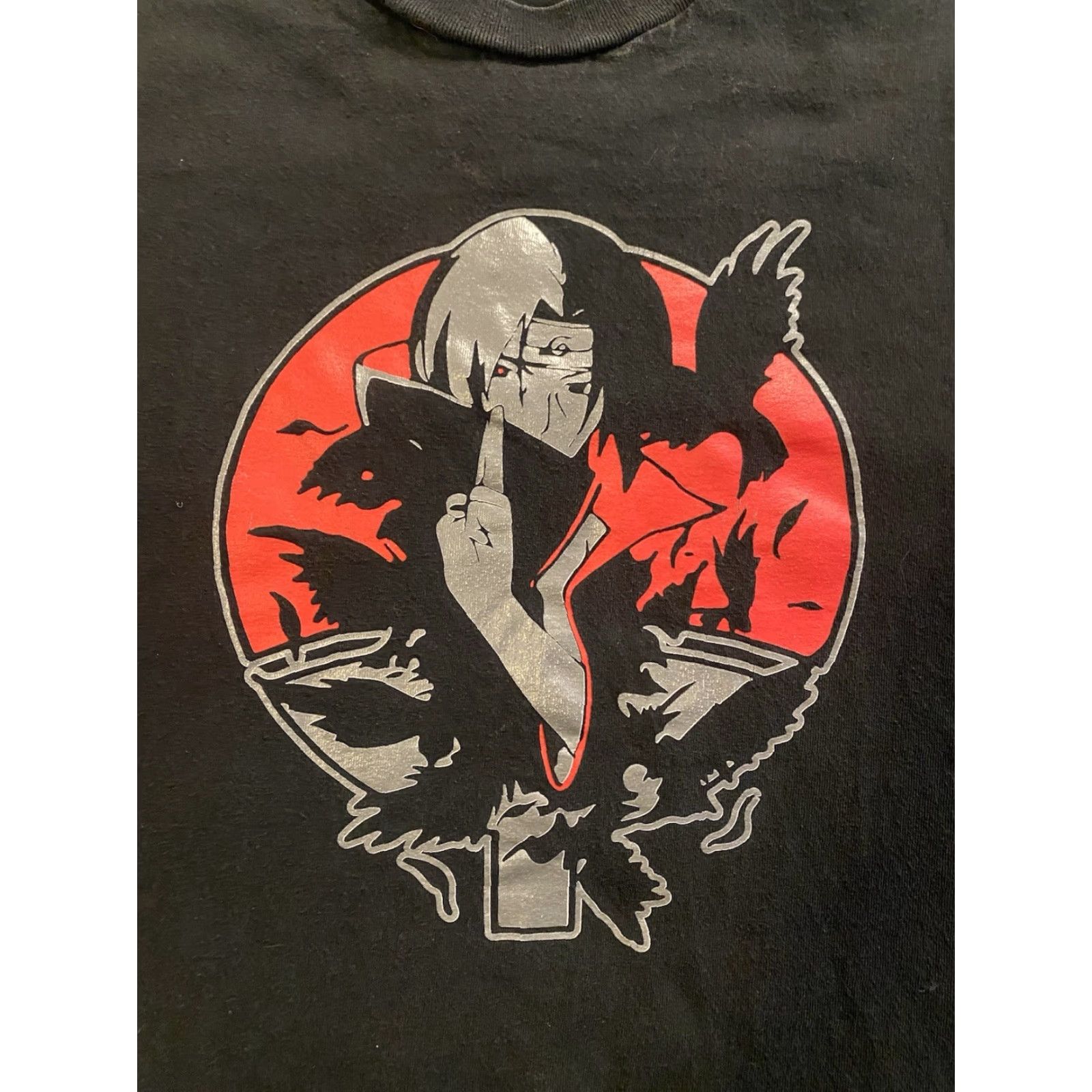 Vintage VINTAGE Naruto Shippuden Sasuke Uchiha Anime T Shirt Black Men’s XL Teestyle Shirt Graphic Print Short Sleeve Crew Neck Men XL Black Anime Cartoon Size US XL / EU 56 / 4 - 5 Thumbnail