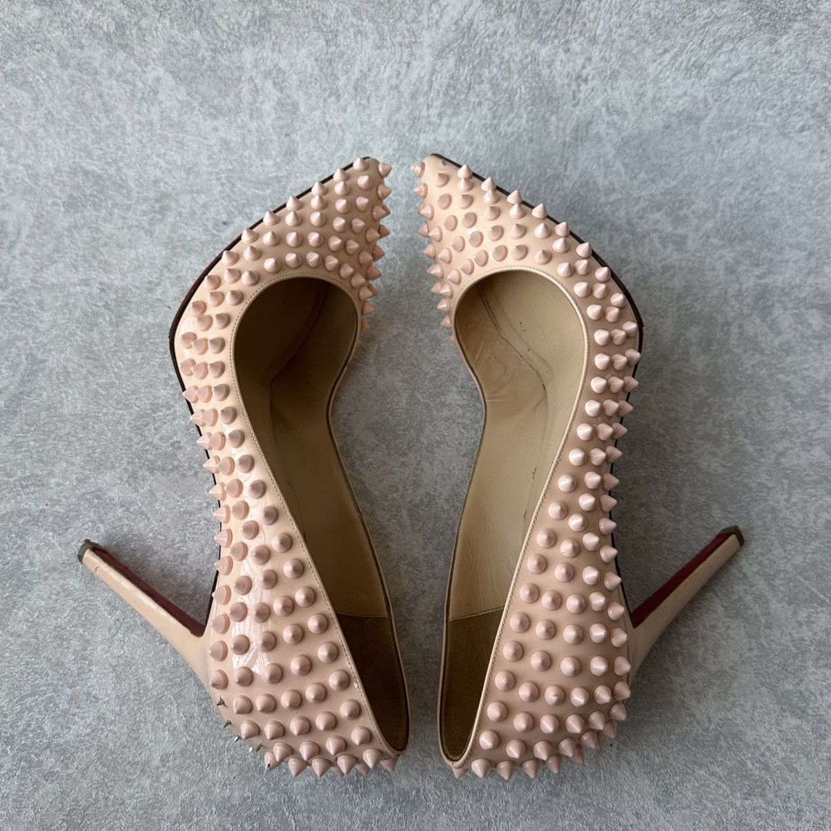 Christian Louboutin Christian Louboutin Pink Patent Leather Pigalle High Heels Size US 9 / IT 39 - 8 Thumbnail