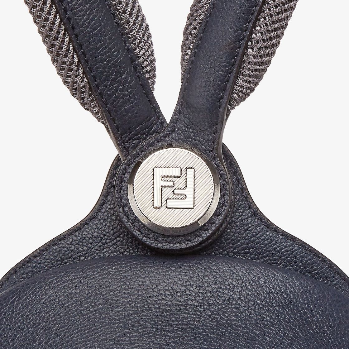 Fendi o1s1wg110925 Size: OS/Fendi Chiodo Small in Dark Blue Size ONE SIZE - 4 Thumbnail