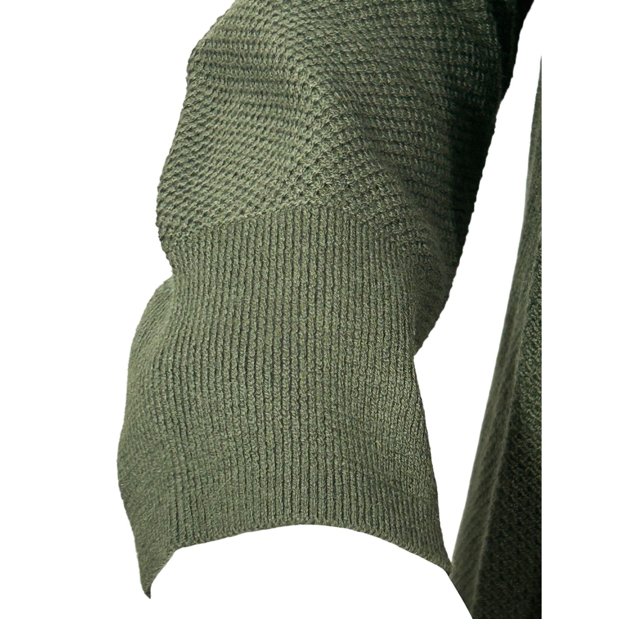 Gap GAP Women’s Sweater S Green Crewneck Pullover Long Sleeve Ri Size S / US 4 / IT 40 - 10 Thumbnail