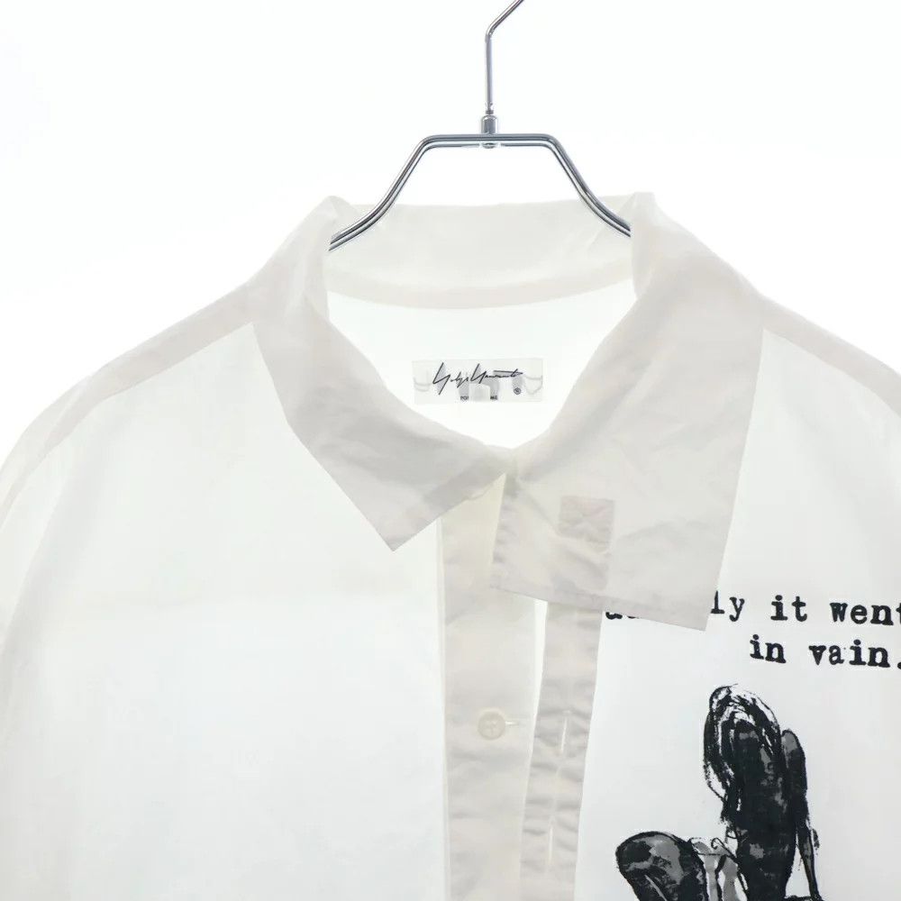 Yohji Yamamoto Yohji Yamamoto POUR HOMME 19SS K-SUDDENL / Shirt Size US L / EU 52-54 / 3 - 3 Thumbnail