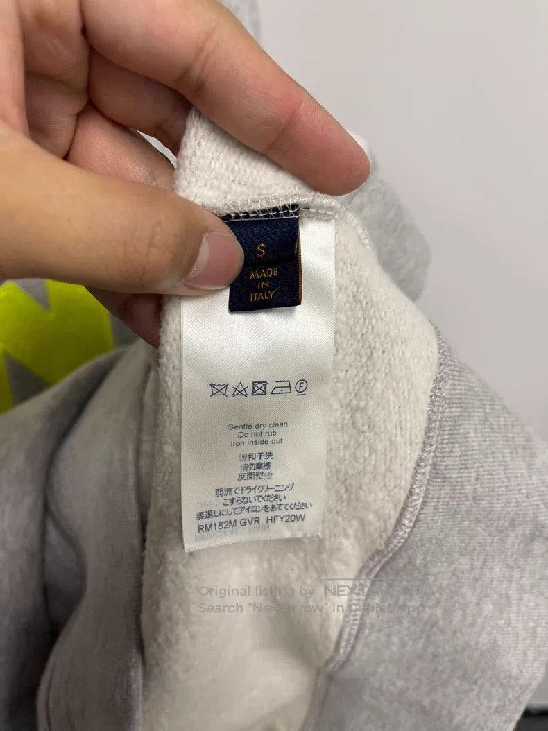 Louis Vuitton Louis Vuitton Grey Hoodie Size US S / EU 44-46 / 1 - 5 Thumbnail