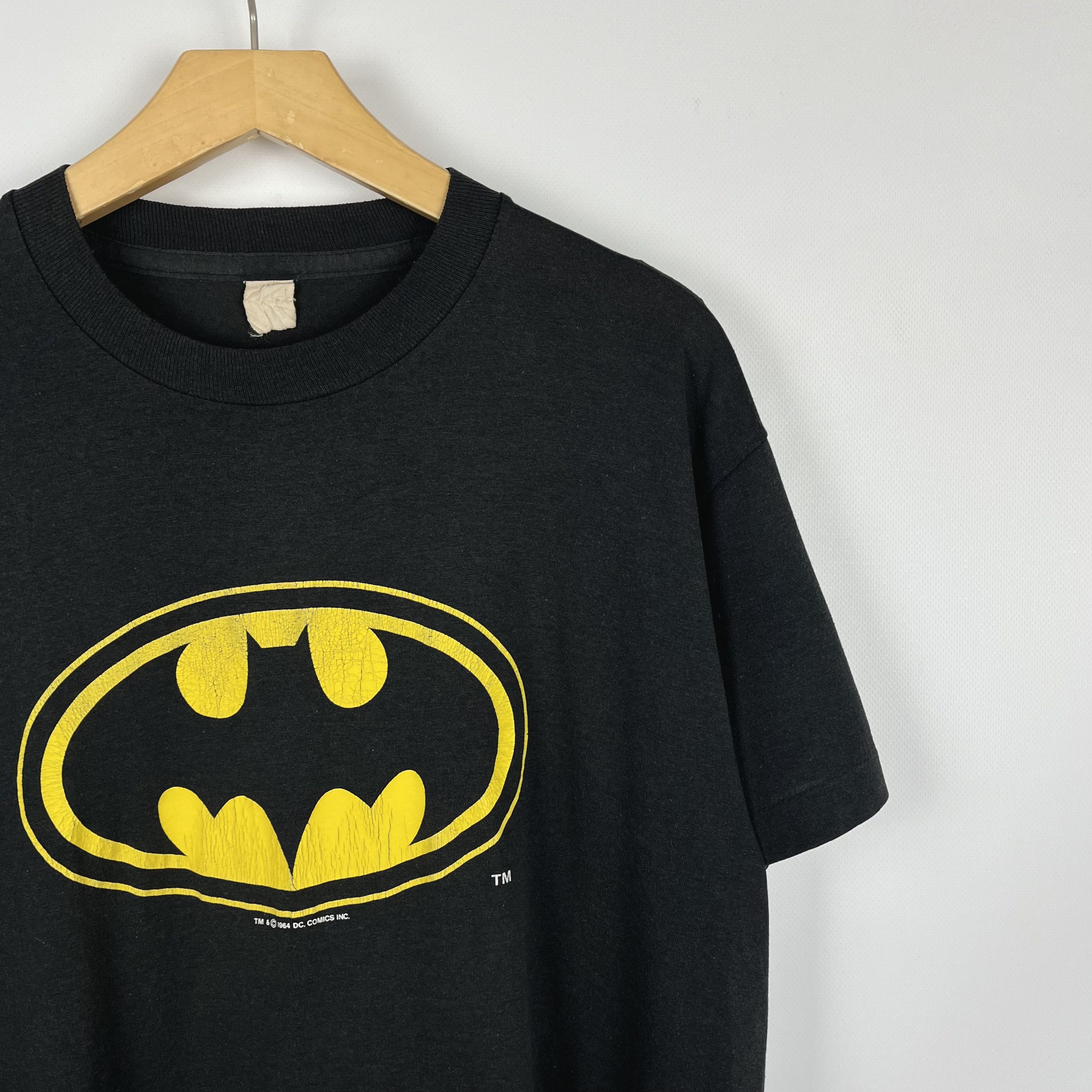 DC Comics Vintage Batman DC Comics Movie T Shirt 80’s Size US L / EU 52-54 / 3 - 2 Thumbnail