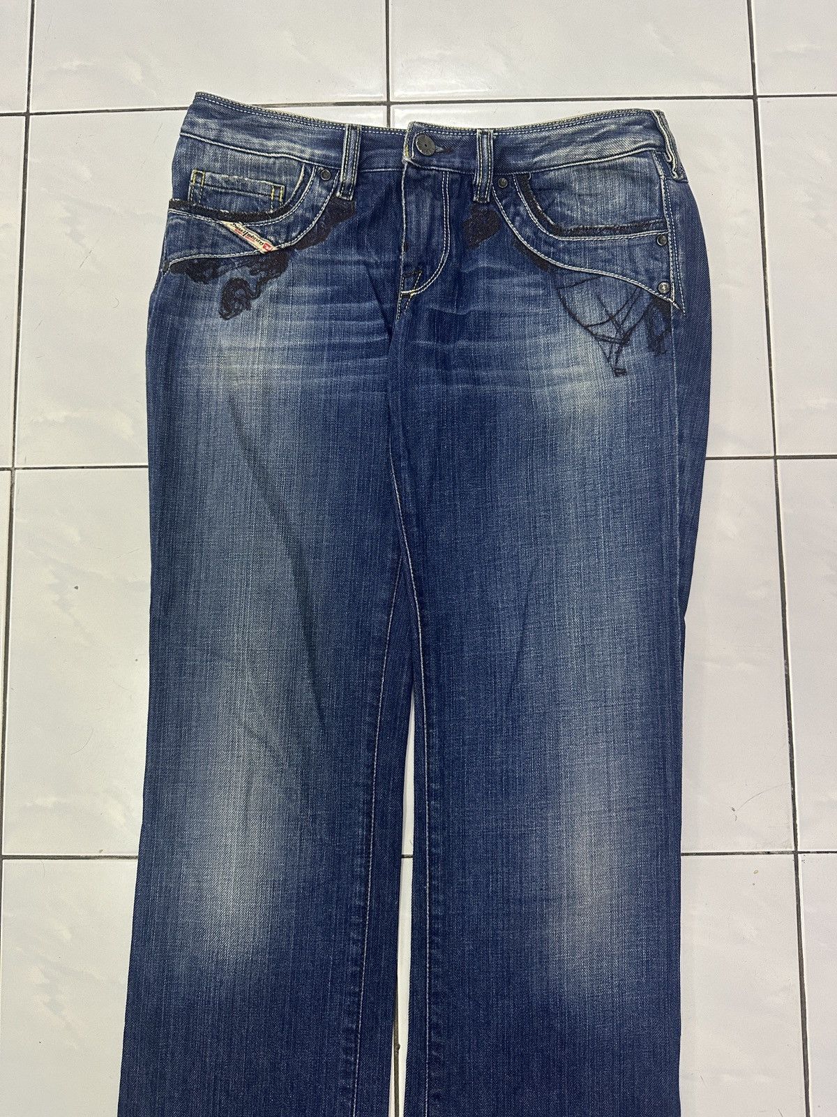 Diesel × Vintage Vintage DIESEL Industry Denim Size US 31 - 3 Thumbnail