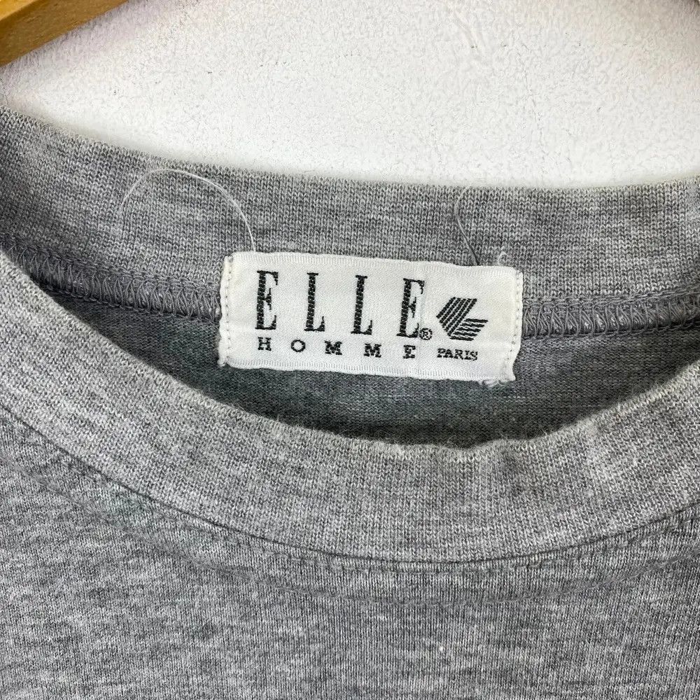 Vintage Vintage 90's ELLE HOMME PARIS Fish Graphic Art Tee Shirt Size US M / EU 48-50 / 2 - 6 Thumbnail