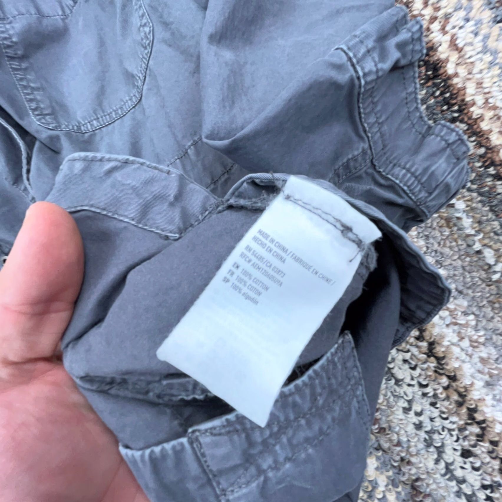 American Eagle Outfitters American Eagle Jacket Women Medium Gray Utility Military Army Safari Chore 177 Womens Size M / US 6-8 / IT 42-44 - 7 Thumbnail
