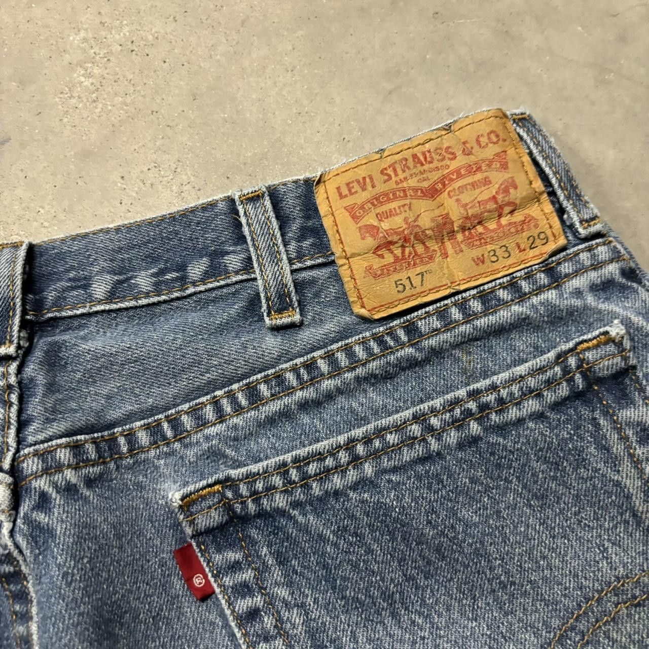 Levi's × Vintage Crazy Vintage Y2K/2000s Grunge Levi’s Medium Wash Denim Jeans! Size US 32 / EU 48 - 7 Thumbnail
