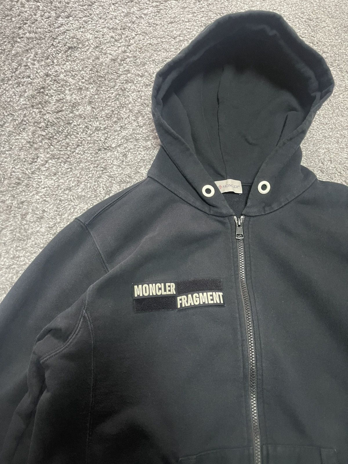 Fragment Design × Moncler MONCLER FRAGMENT ZIP HOODIE WORLD TOUR 2019 SIZE M-L Size US L / EU 52-54 / 3 - 5 Thumbnail