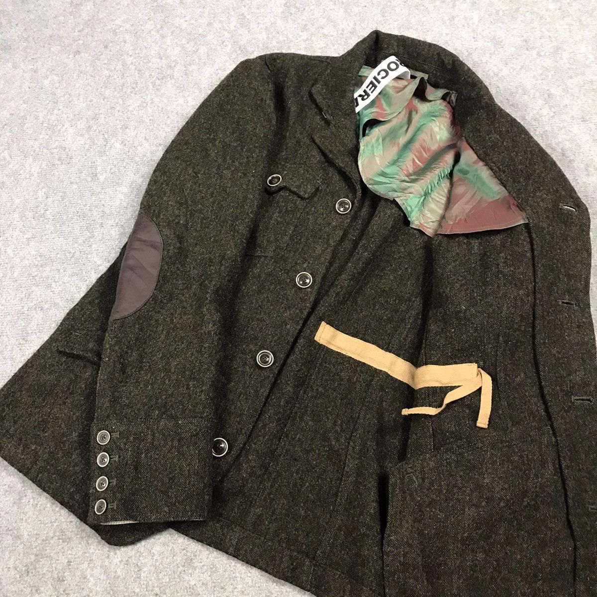 Japanese Brand Crociera Brand wool button jacket style Issey Miyake Size US L / EU 52-54 / 3 - 6 Thumbnail