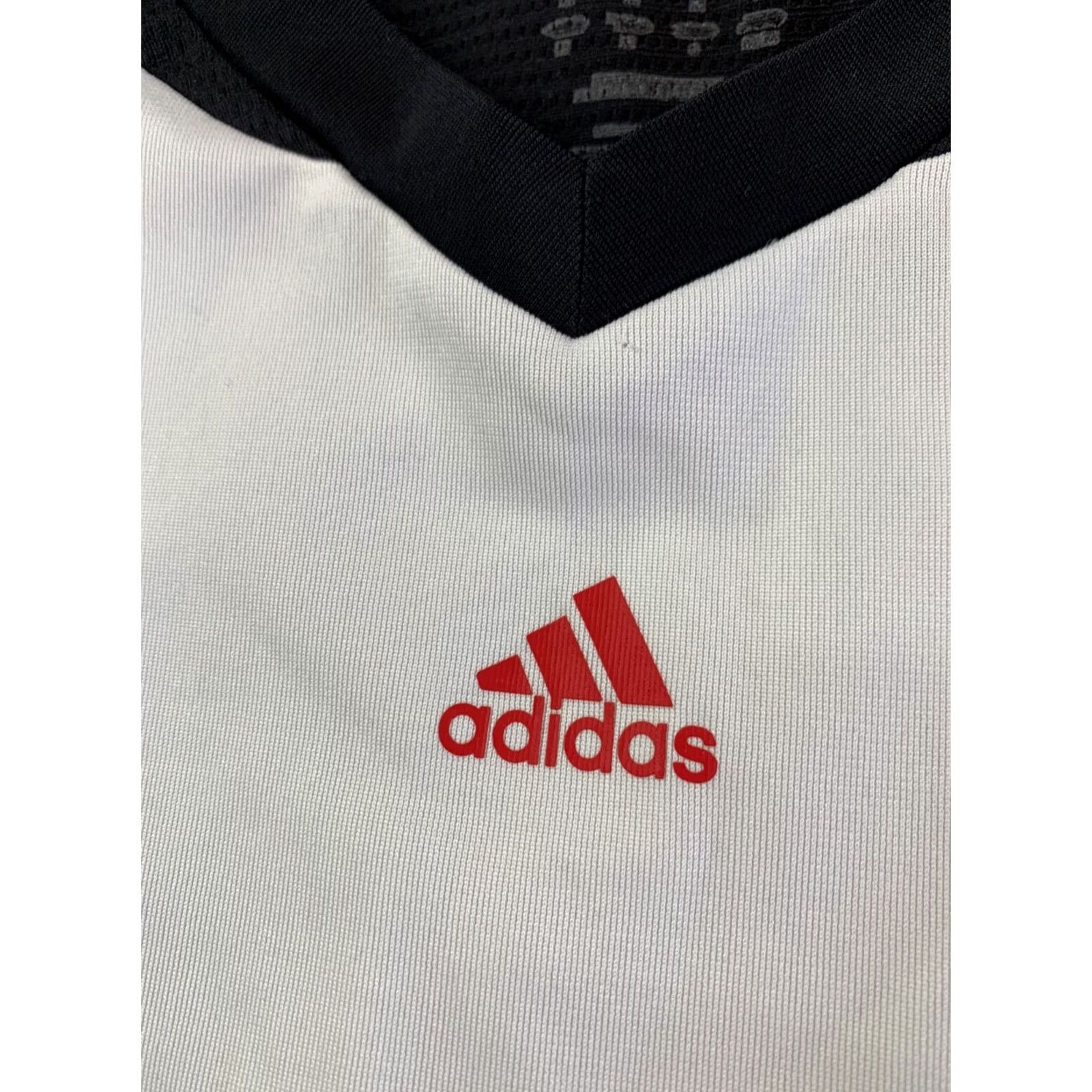 Adidas Adidas F50 Performance Climacool Jersey T-Shirt Mens M White Black Red 2009 Football Shirt Size US M / EU 48-50 / 2 - 3 Thumbnail