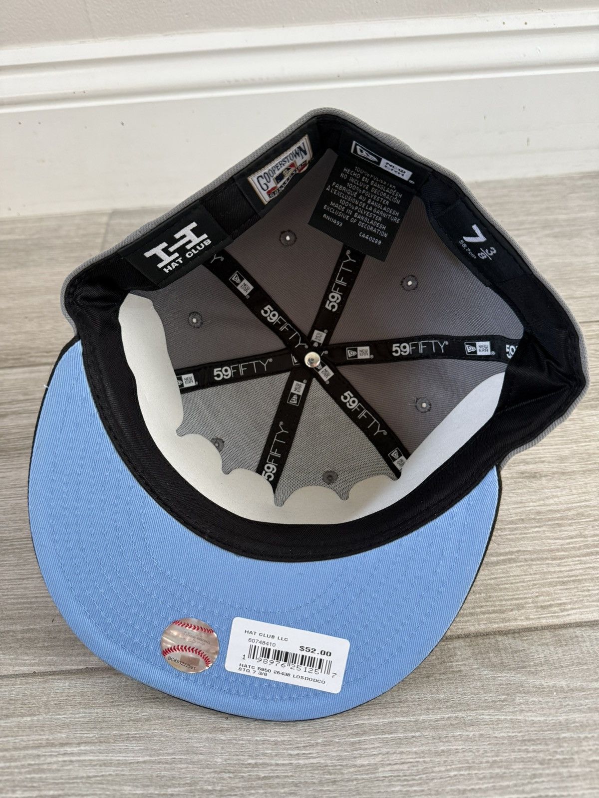 New Era Los Angeles Dodgers Hat Club New Era Marine Metallics 7 3/8 Size ONE SIZE - 7 Thumbnail