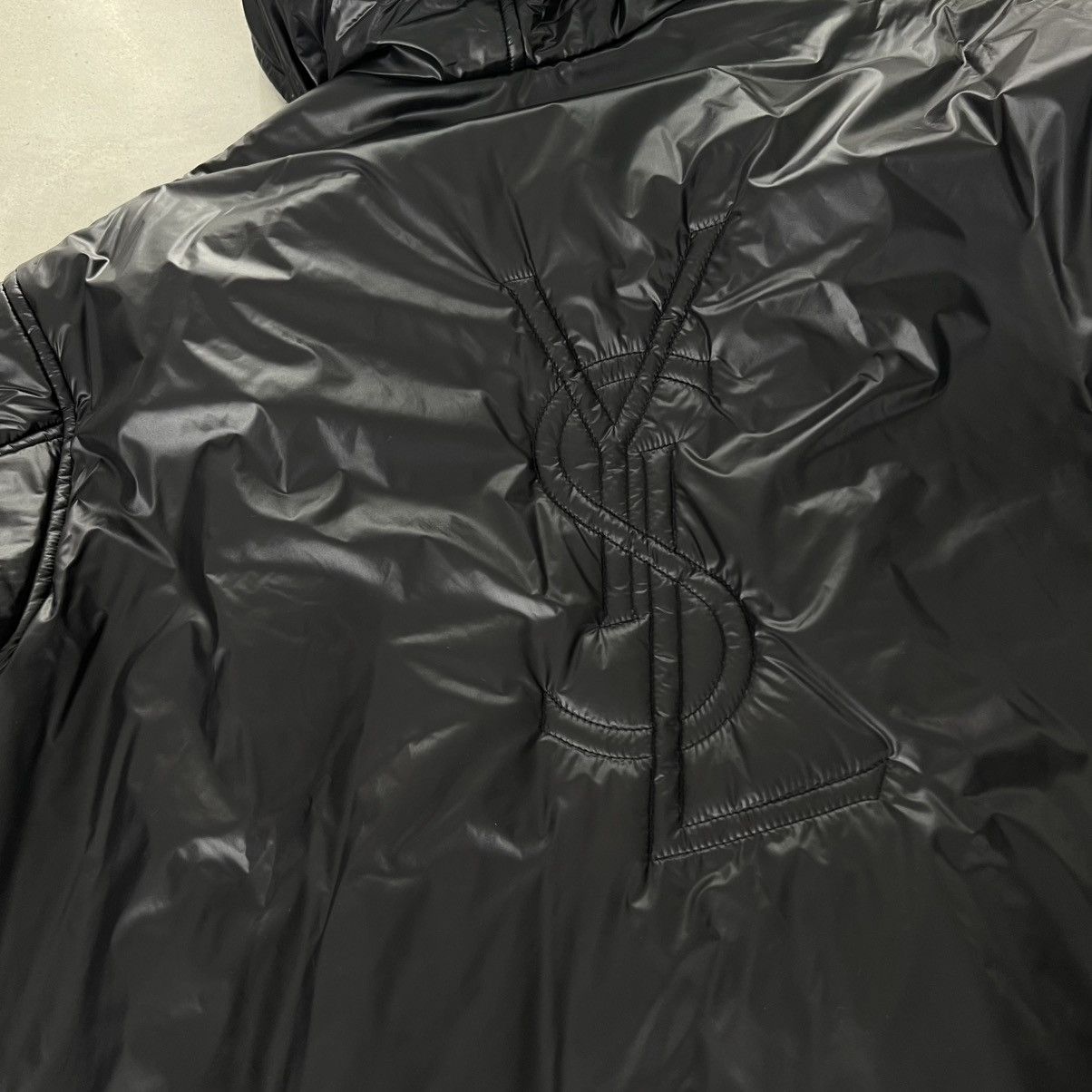 Saint Laurent Paris Saint Laurent YSL Logo Rain Jacket in Large Size US L / EU 52-54 / 3 - 3 Thumbnail