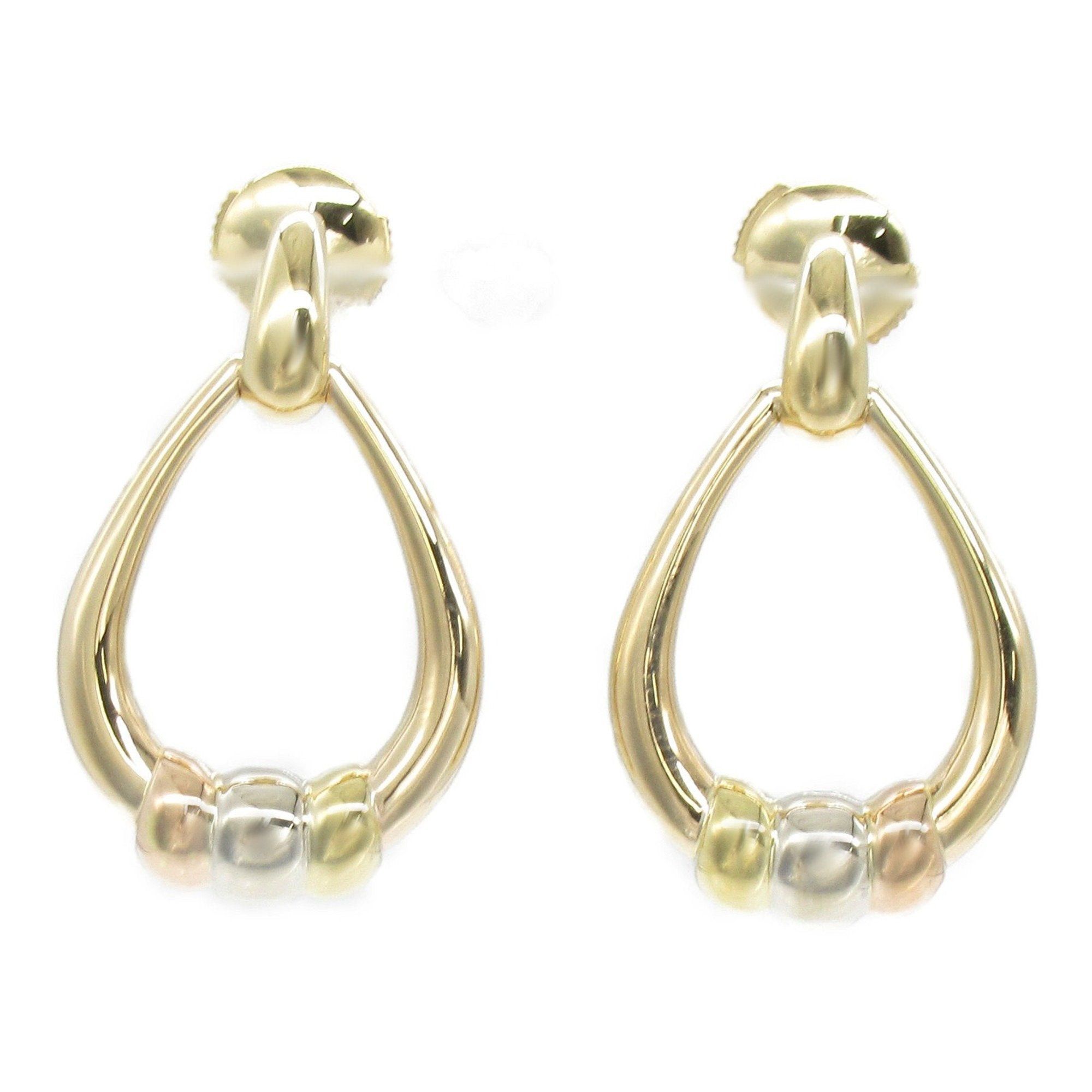 image of Cartier Door Knocker Pierced Earrings Pierced Earrings Gold K18 [Yellow Gold] K18Pg[Rose Gold] Gold