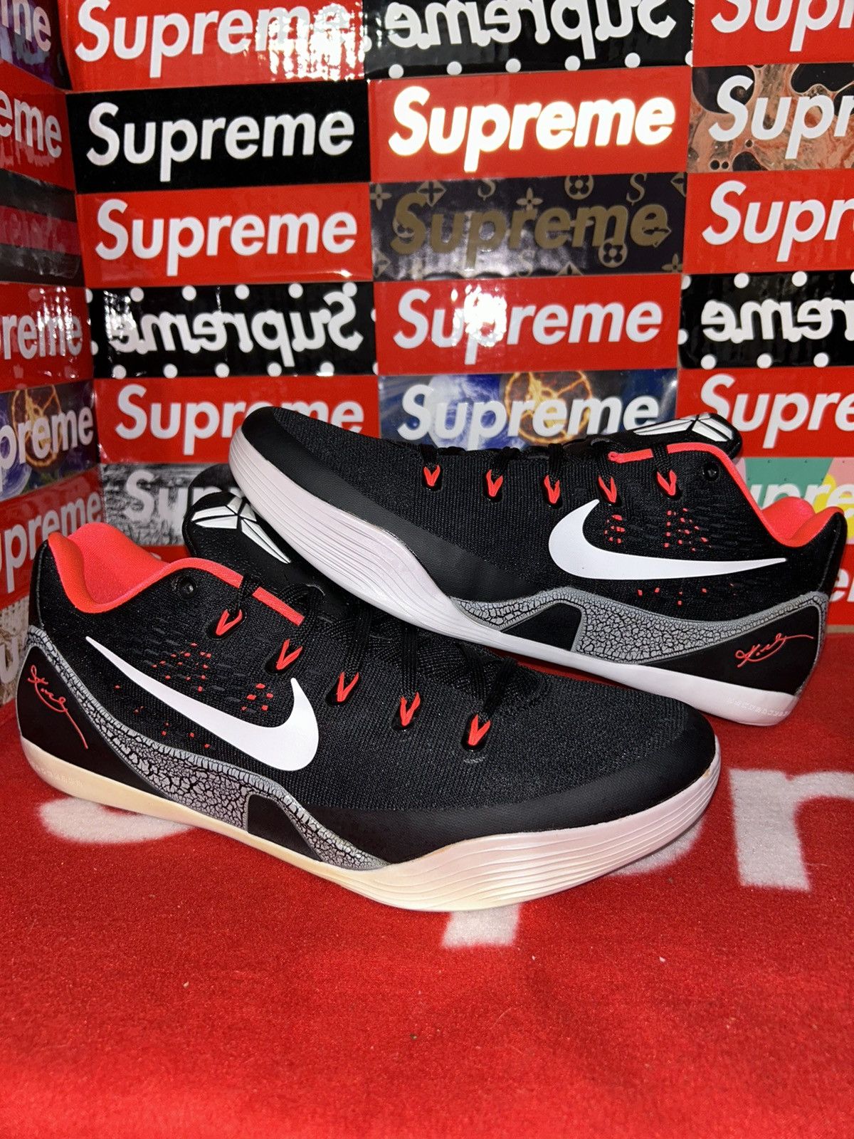 Nike Kobe EM Low Laser Crimson 646701-001 size 13