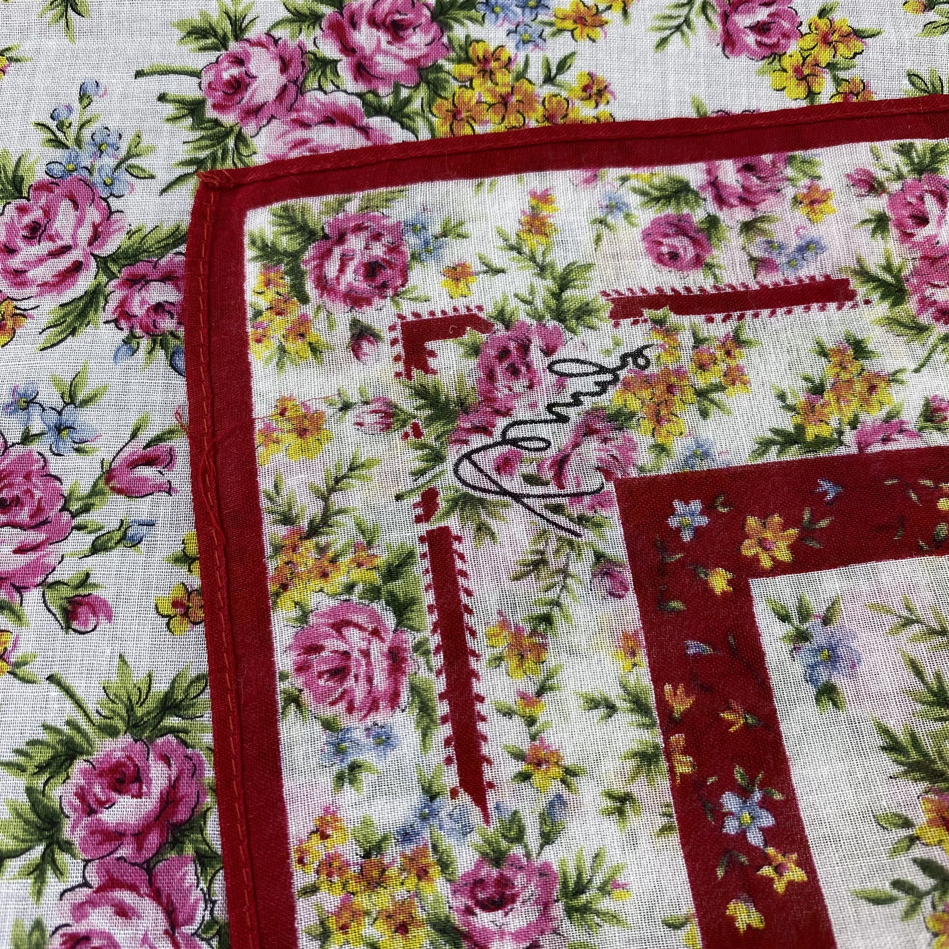 Kenzo × Vintage Kenzo Handkerchief / Bandana / Neckerchief-B1529 Size ONE SIZE - 7 Thumbnail