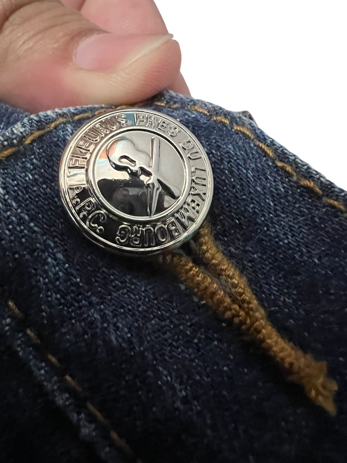 A.P.C. Vintage A.P.C Clawmark Selvedge Distressed Denim Jean Size US 34 / EU 50 - 13 Thumbnail