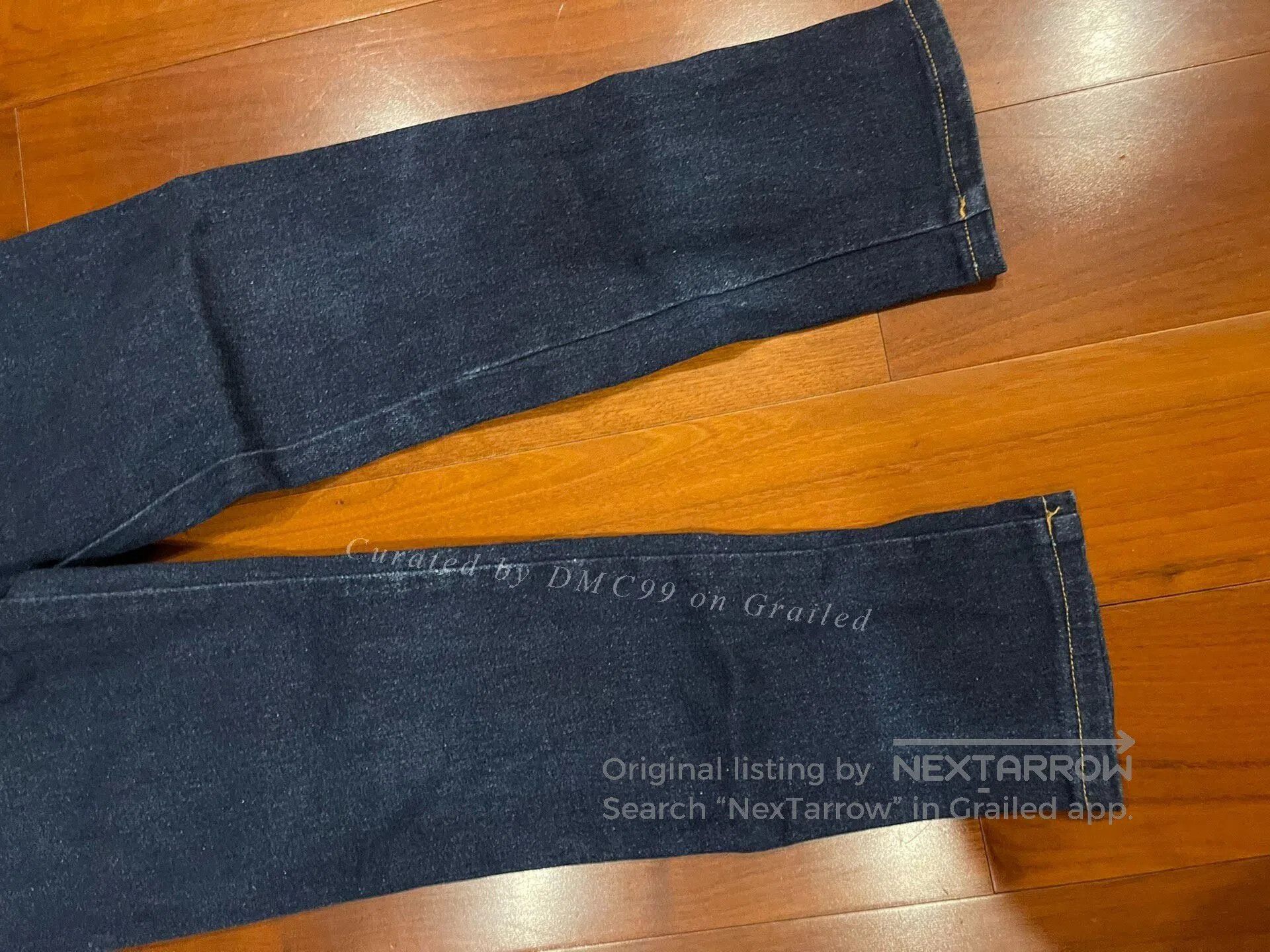 Hussein Chalayan Hussein Chalayan Top Stitch Women's Jeans. Size 33" - 5 Thumbnail
