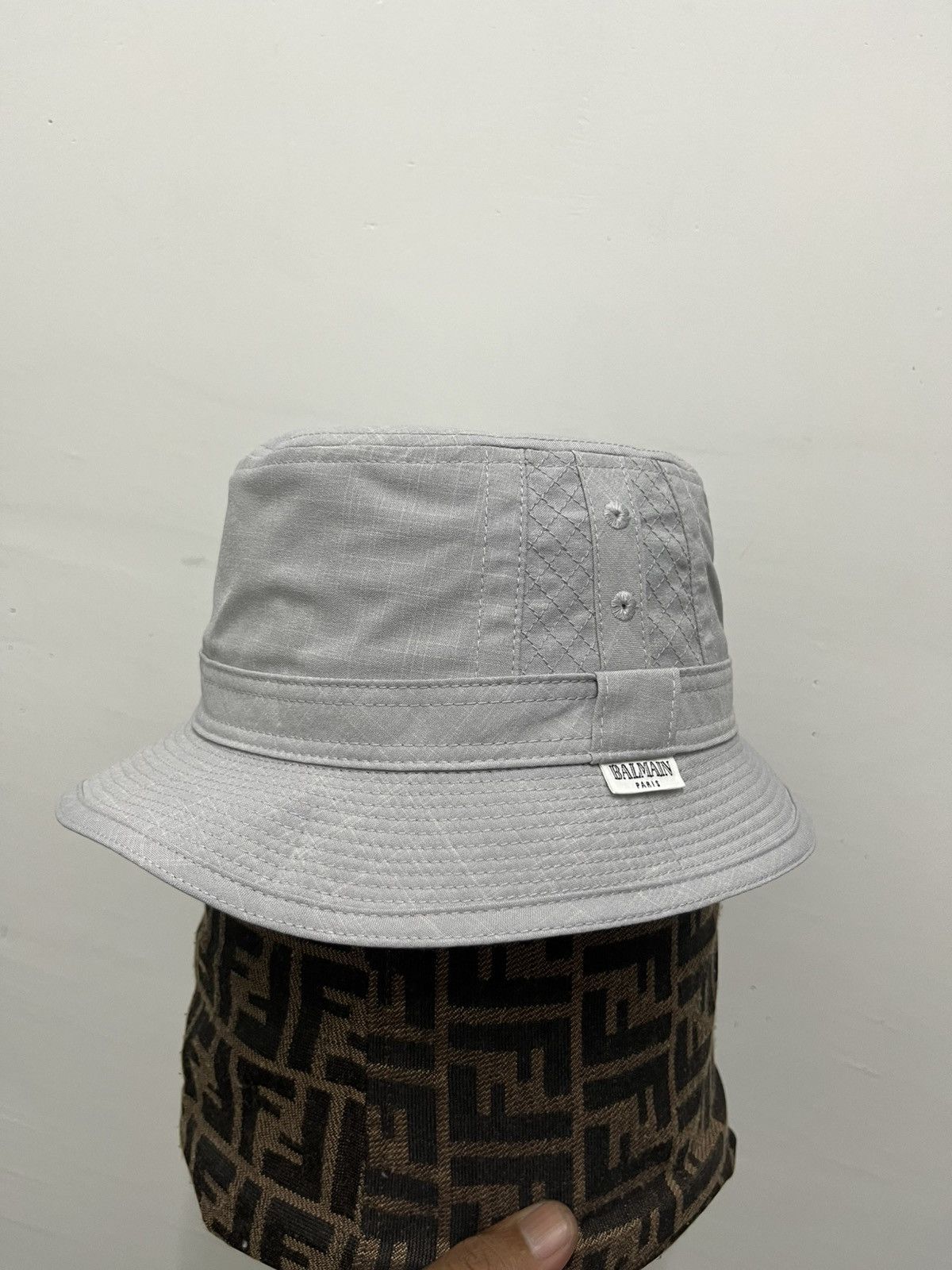 Balmain Vintage Balmain Paris Polyester Bucket Hats Size ONE SIZE - 1 Thumbnail