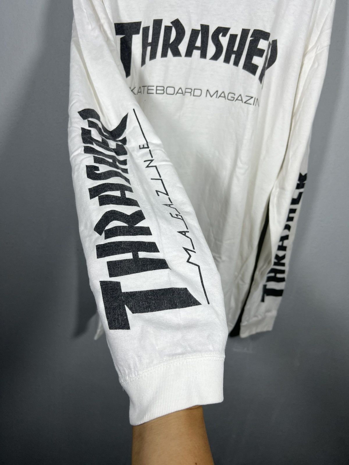 Thrasher Thrasher Skateboard Magazine long sleeve tee. Size US XL / EU 56 / 4 - 5 Thumbnail