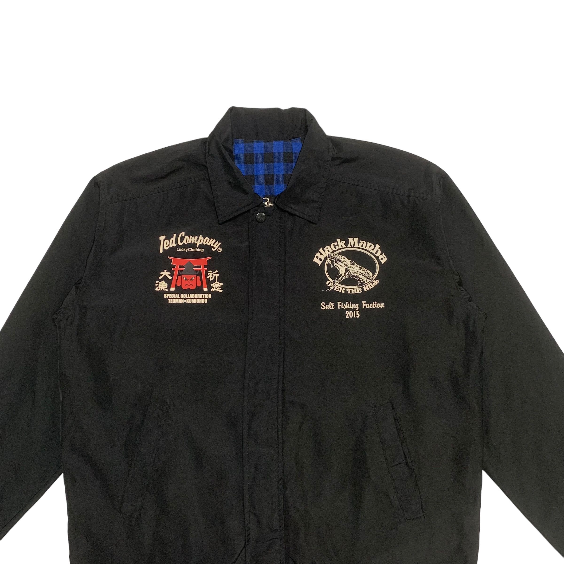 Japanese Brand Ted Company Black Manba Salt Fishing Faction Jacket Size US M / EU 48-50 / 2 - 9 Thumbnail
