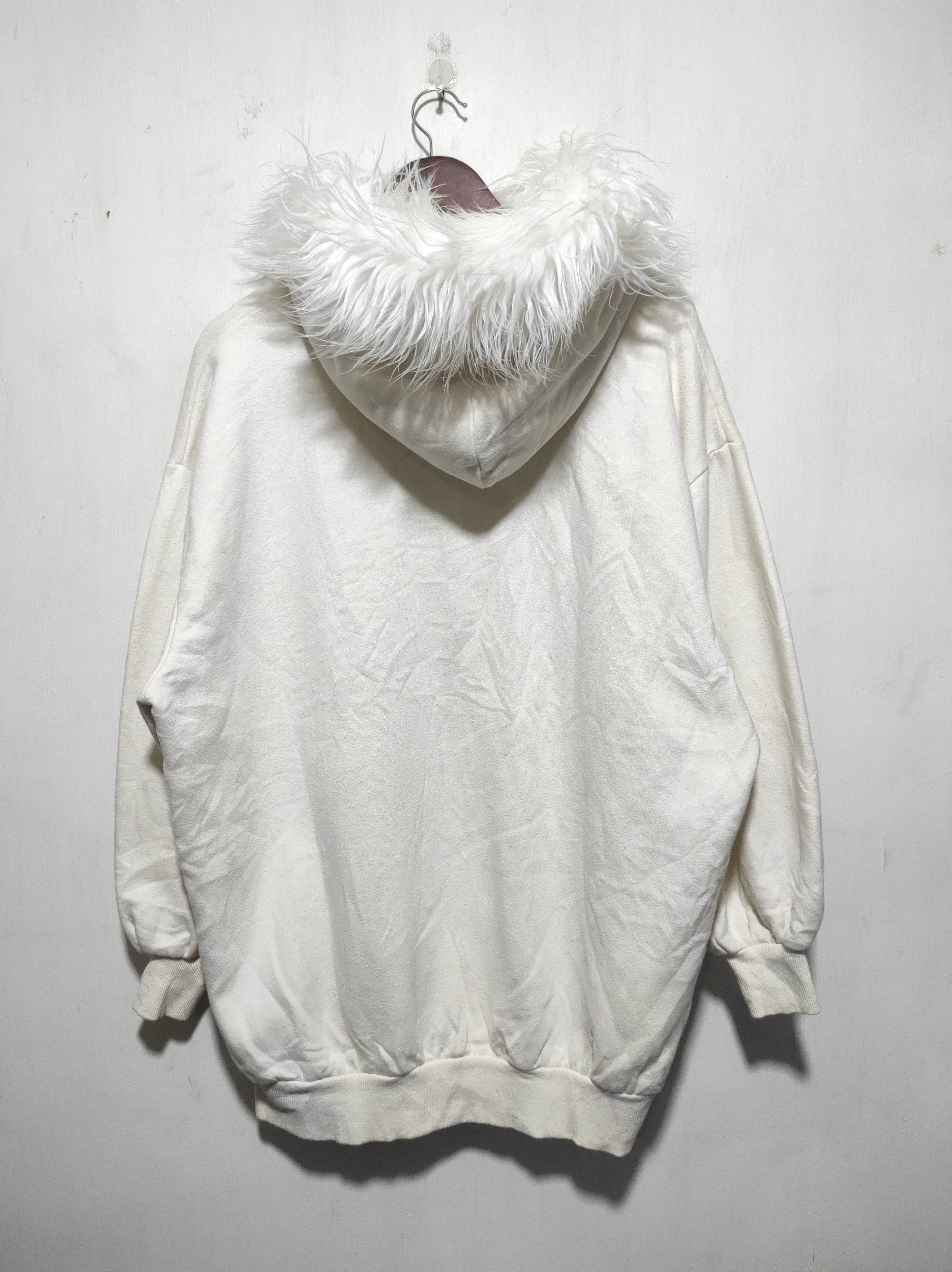 Hysteric Glamour USA Flag Fur Hoodie LGB style white Size US L / EU 52-54 / 3 - 12 Thumbnail
