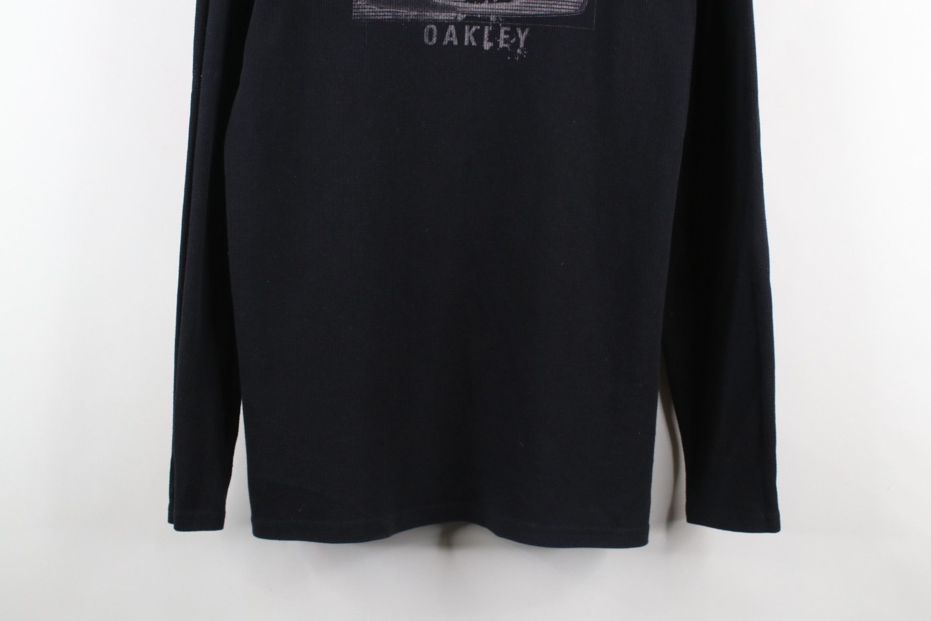 Oakley Vintage Oakley Out Thermal Waffle Knit Long Sleeve T-Shirt Size ONE SIZE - 3 Thumbnail