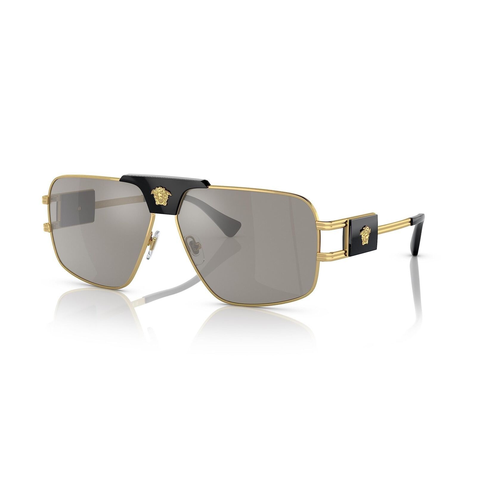 image of Versace Ve2251-10026G-63 63Mm New Sunglasses in Gold, Men's
