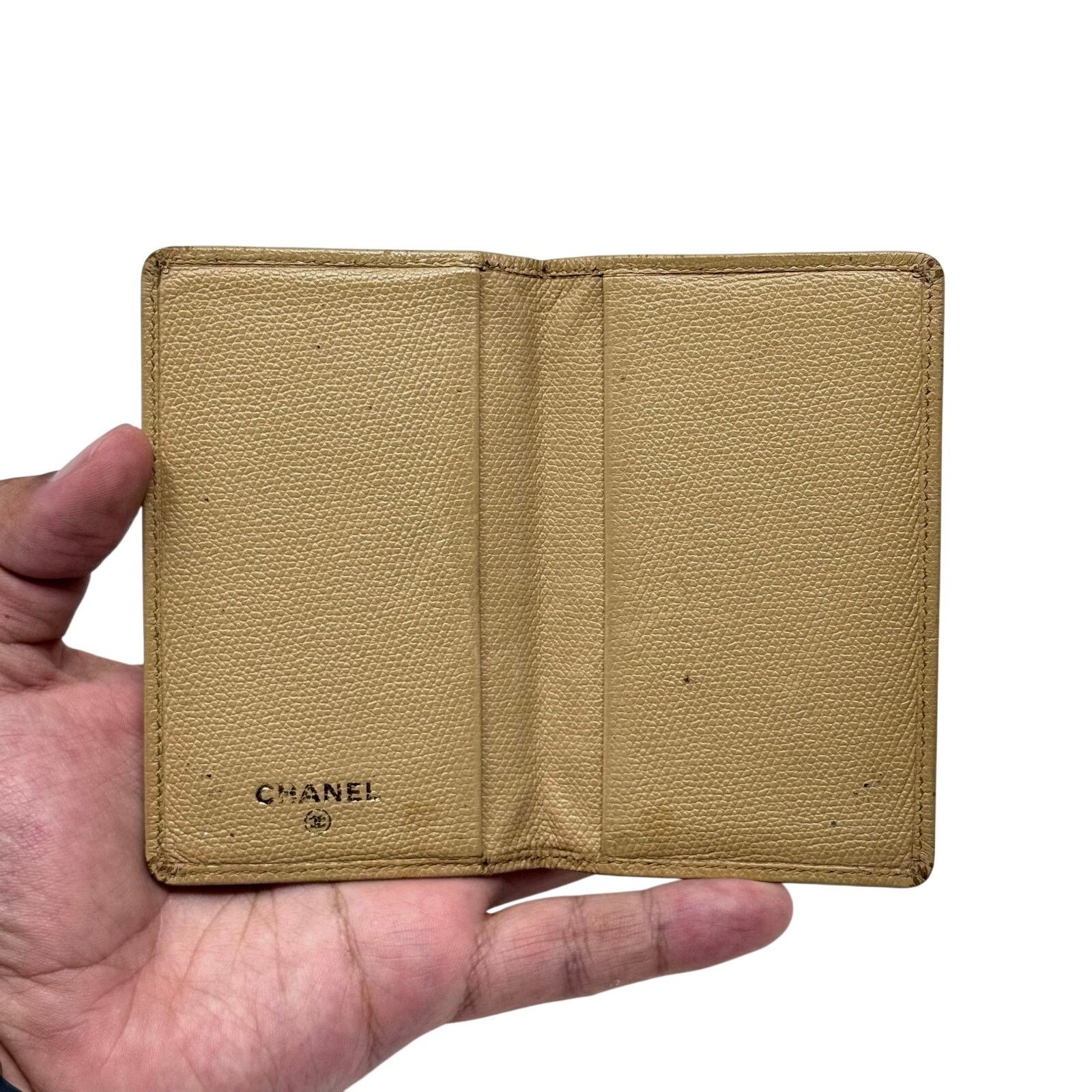 Chanel Chanel Beige Bifold Wallet Size ONE SIZE - 2 Thumbnail