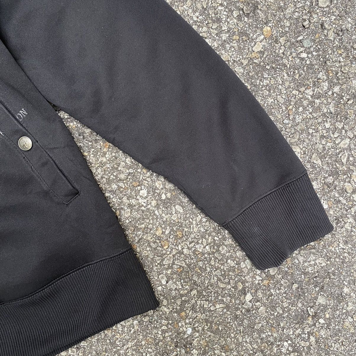 Bernings Sho Black Hoodie Punk Grunge Poem