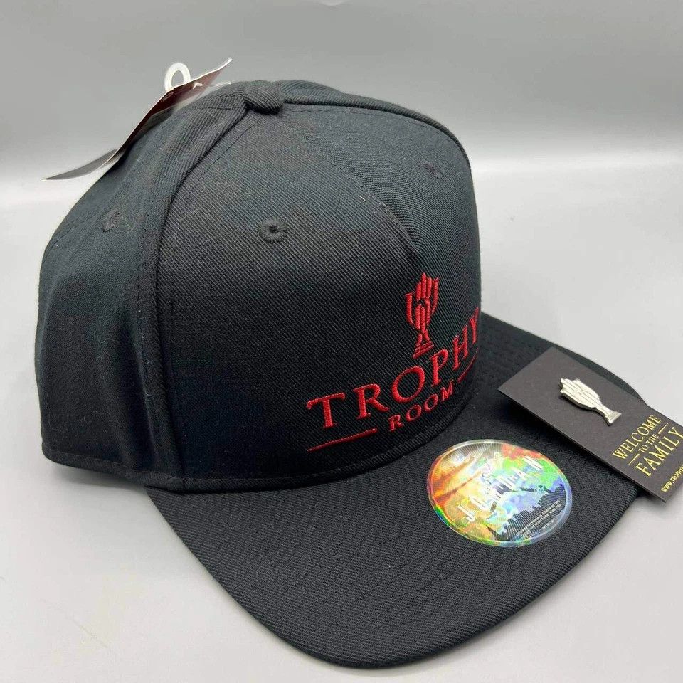 Jordan Brand Air Jordan Hat Men Trophy Room Script Logo SnapBack with Pin Size ONE SIZE - 4 Thumbnail